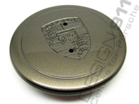 Wheel Cap "Fuchs" bronze/metal imbossed crest For Porsche Car